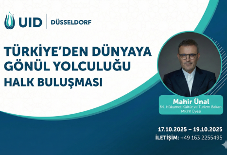 Uluslararası Demokratlar Birliği (UID) Programları Duyurusu